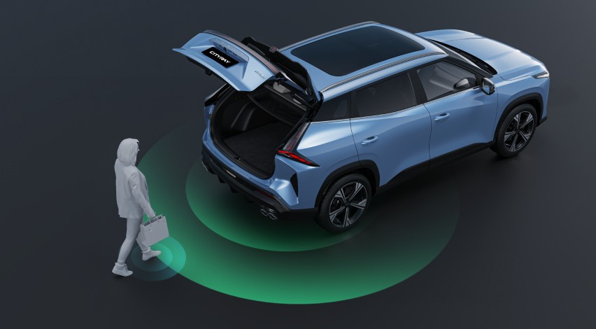 Boyue Cool 2023 — Белорусский Cityray · иллюстрация багажника